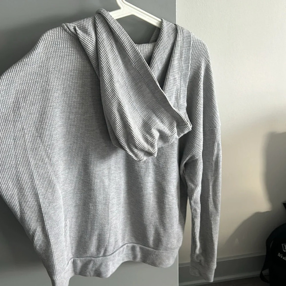 Waffle knit zip up - Picture 2 of 2